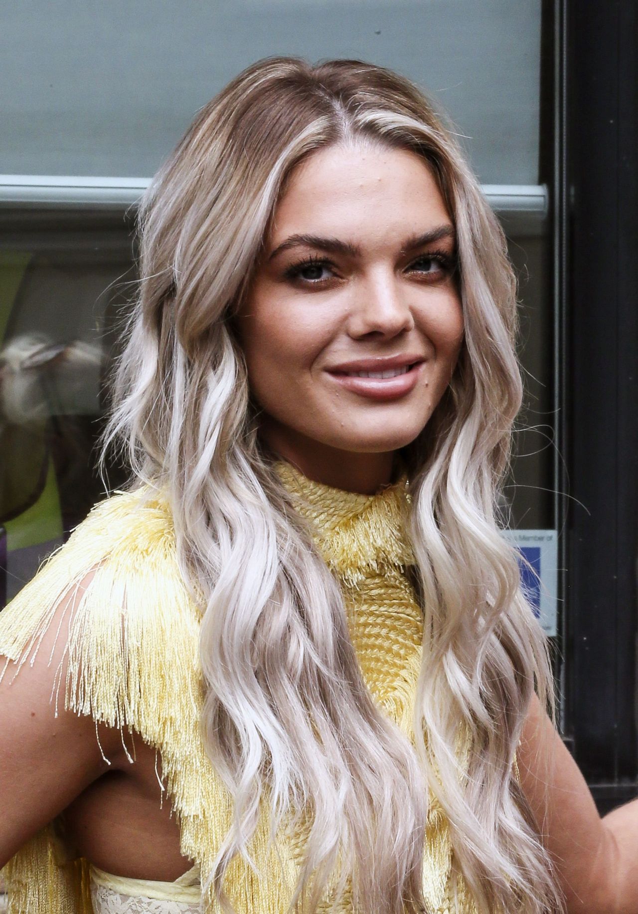 Louisa Johnson at the ITV Studios in London 07/04/2017