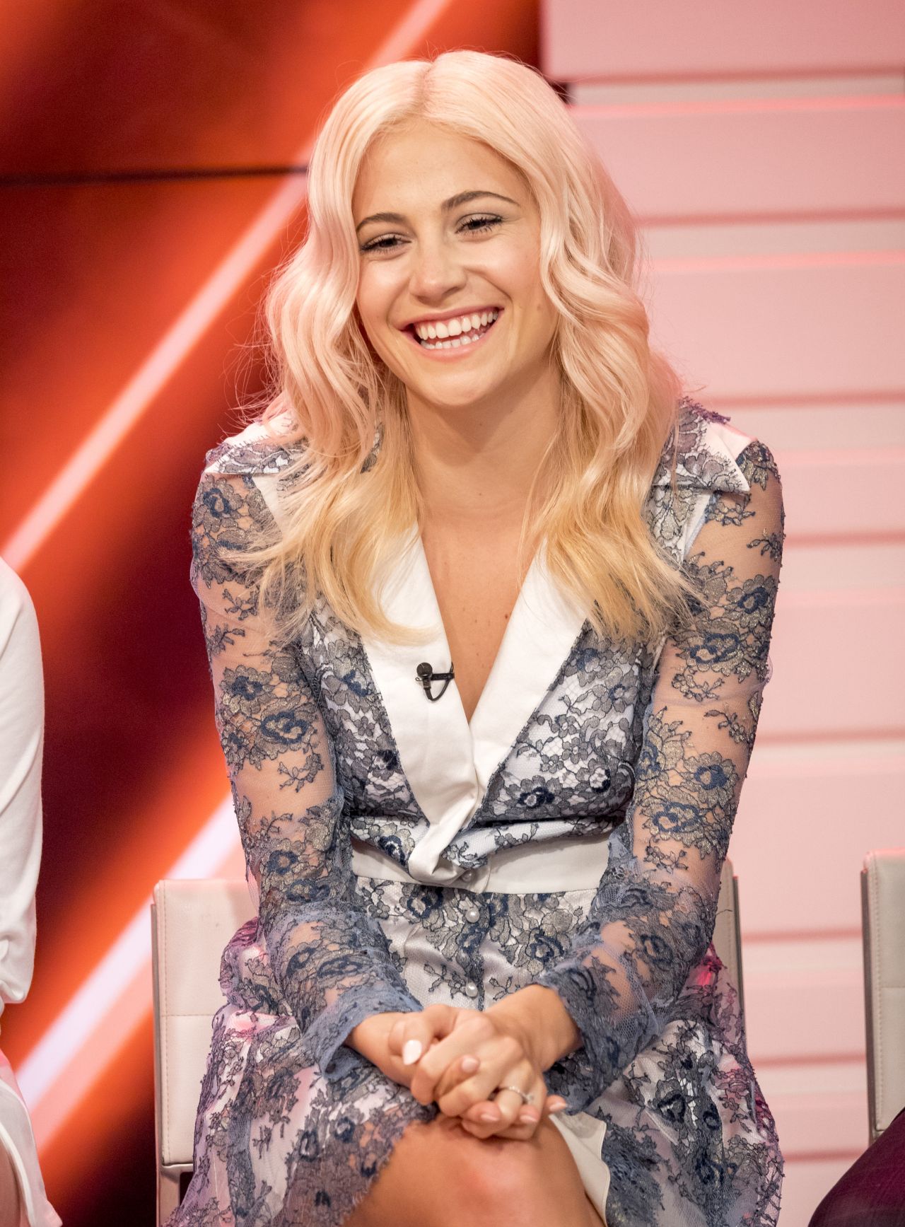 Pixie Lott - Appeared on Good Morning Britain TV Show in London 07/17/2017