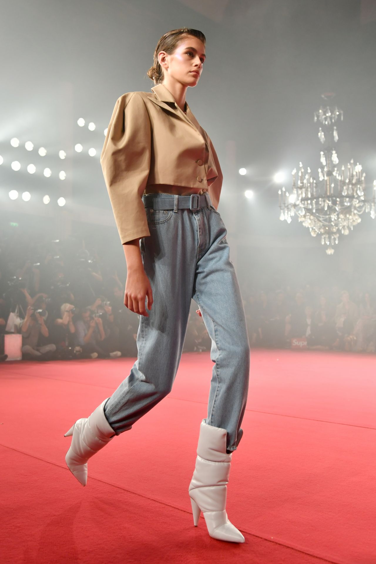 Kaia Gerber - Off-White Fashion Show in Paris 09/28/2017