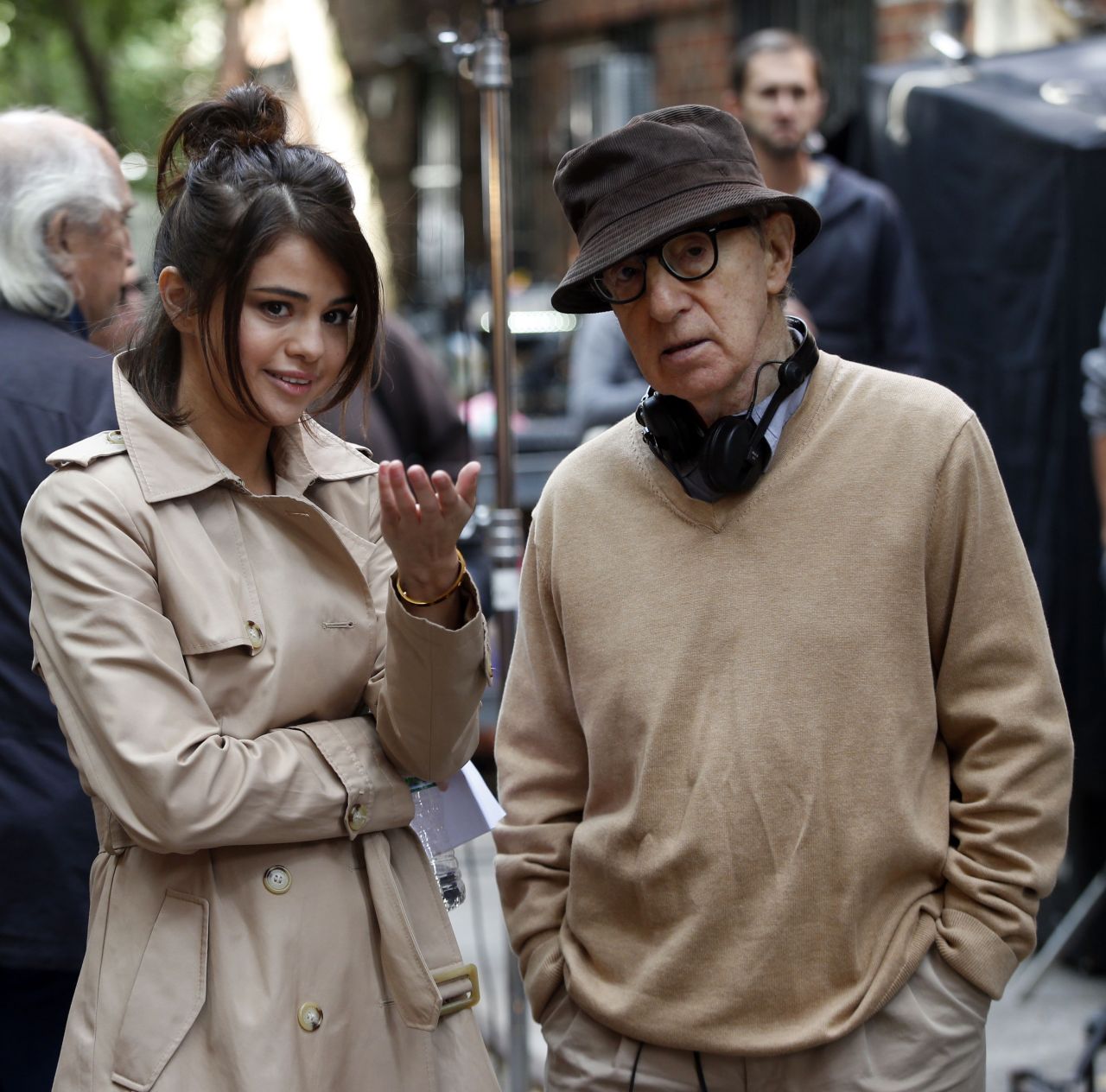 Selena Gomez - On the Set of Woody Allen Movie in NYC 09 ...