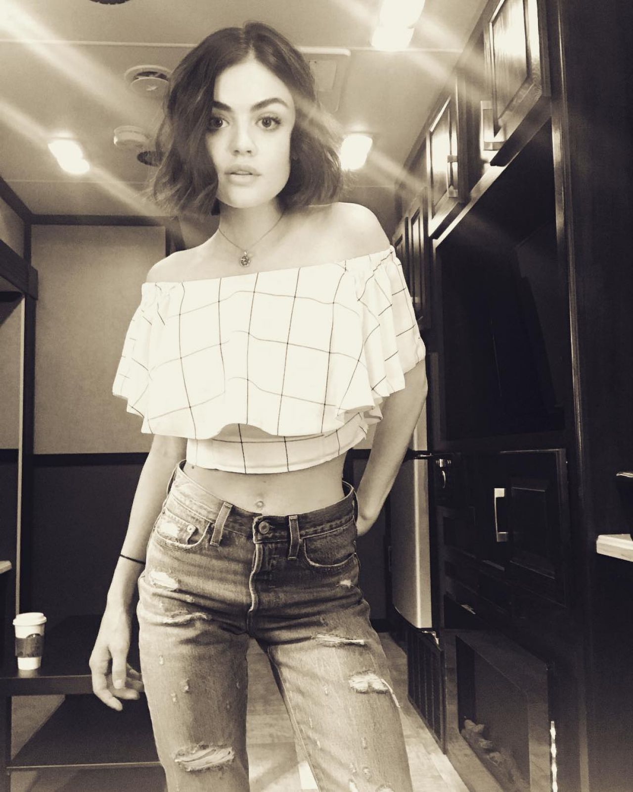 Lucy Hale Photos - Social Media 10/12/2017