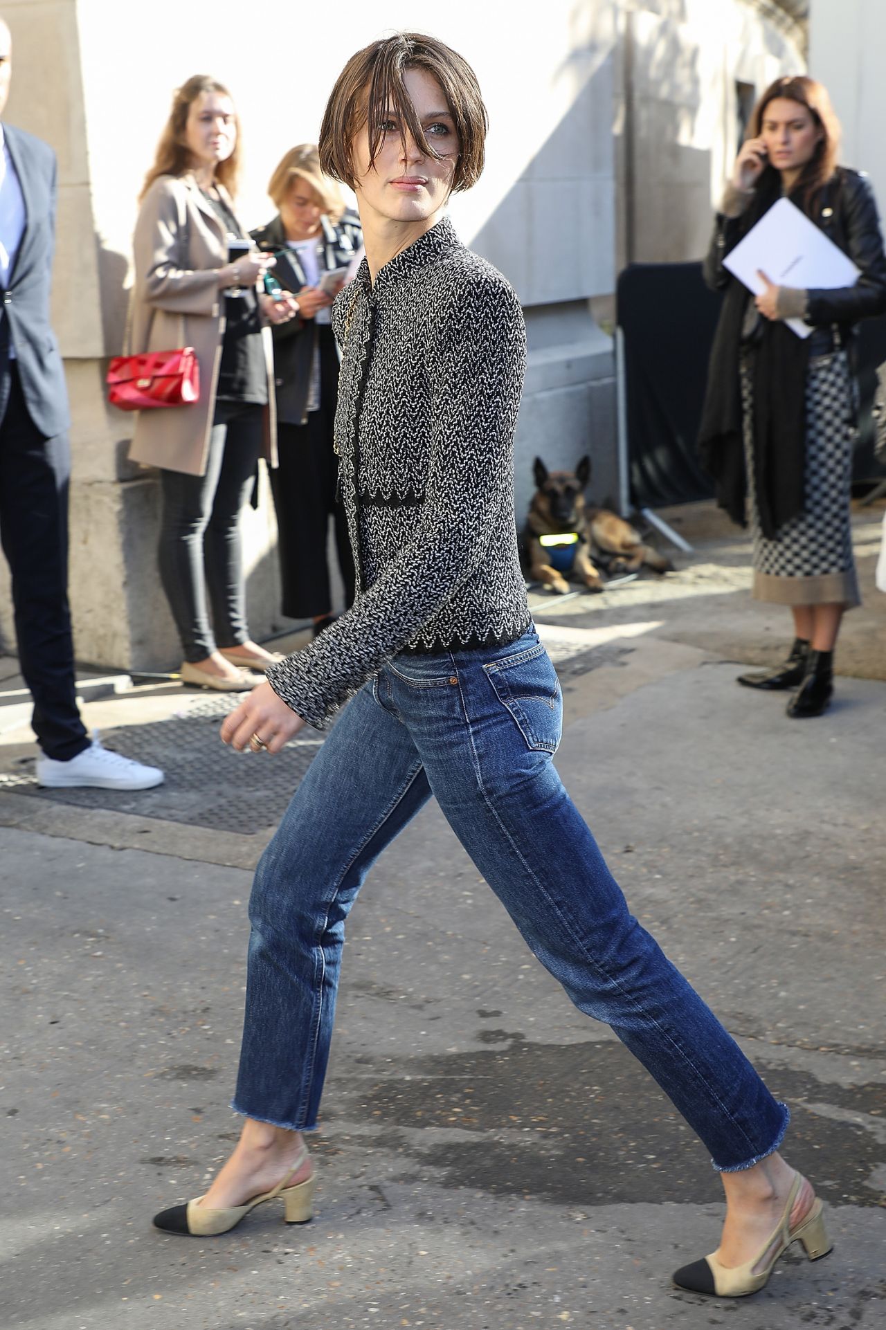 Marine Vacth – Chanel Fashion Show, PFW in Paris 10/03/2017