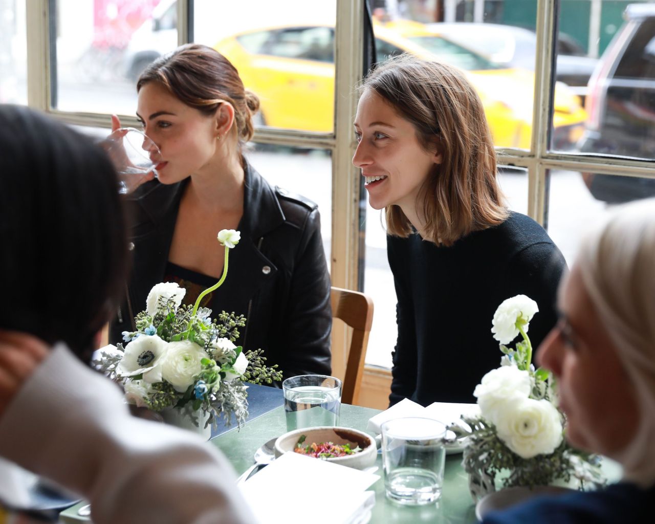 Phoebe Tonkin and Hailey Gates - Barrie's Friendsgiving Lunch in New