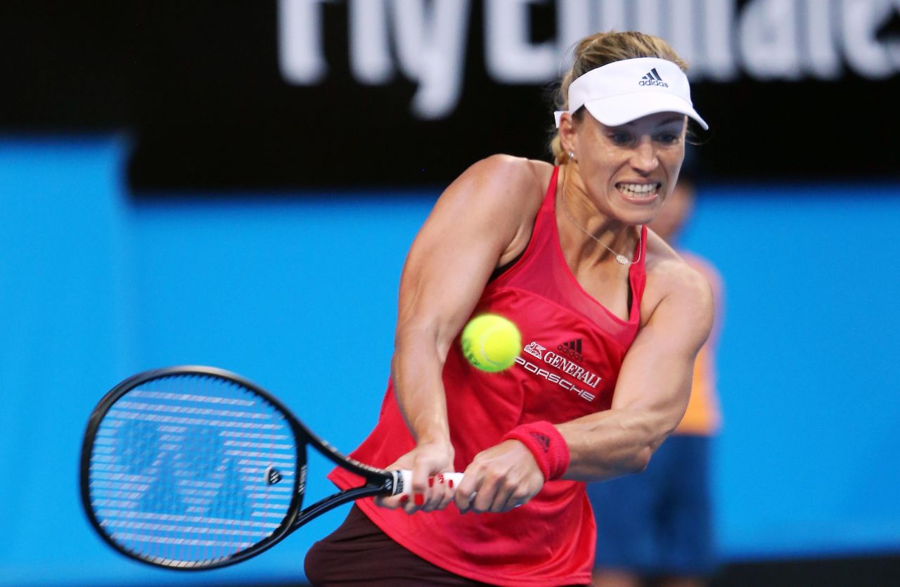 Angelique Kerber - Hopman Cup Mixed Teams Tennis Tournament in Perth