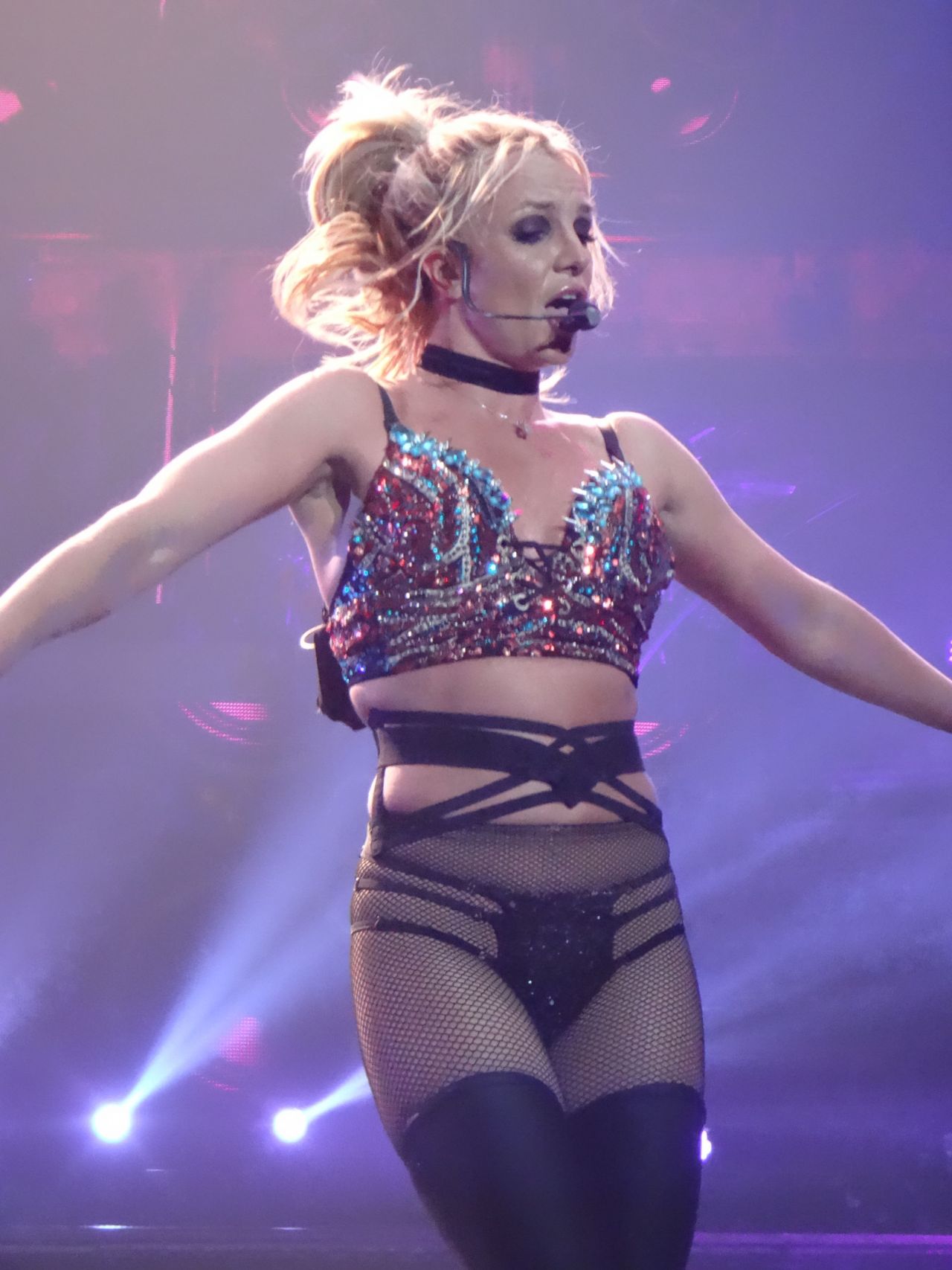 Britney Spears Performs At The AXIS At Planet Hollywood In Las Vegas