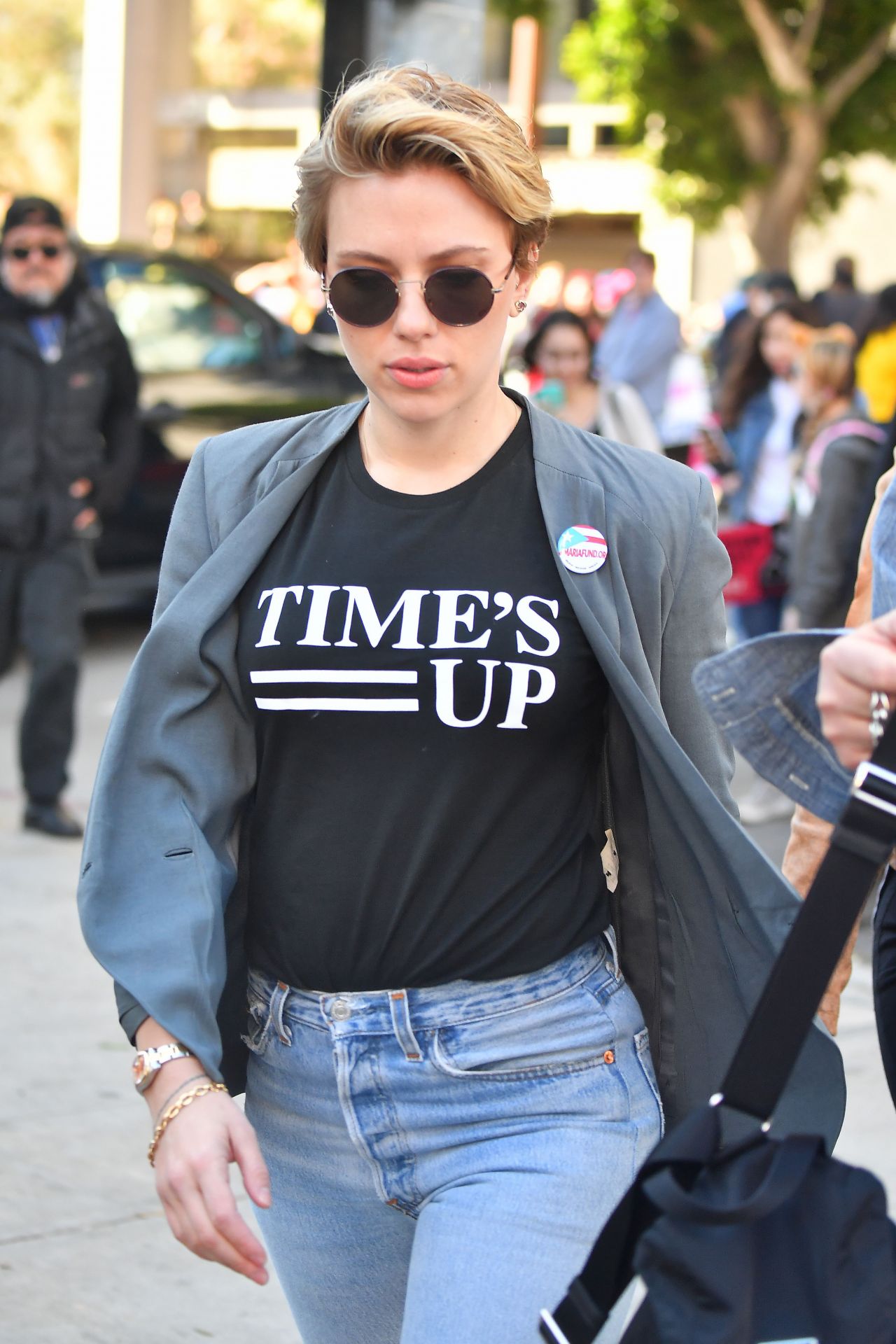 Scarlett Johansson – 2018 Women’s March in LA