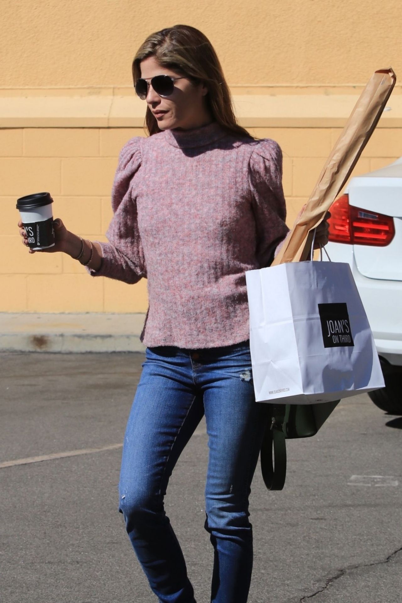 Selma Blair in Casual Outfit in Studio City 02/26/2018