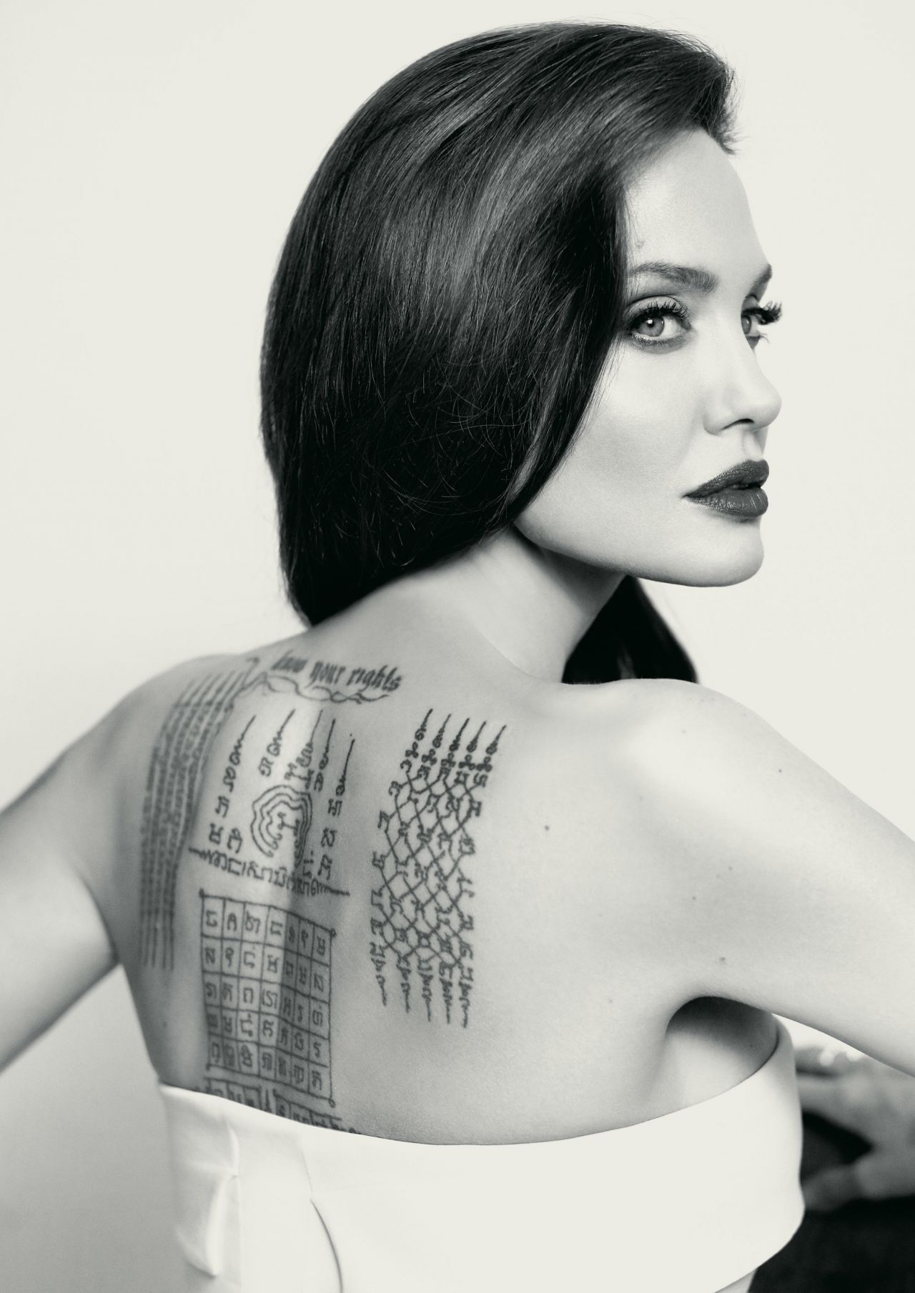 Angelina Jolie Photoshoot For Mon Guerlain