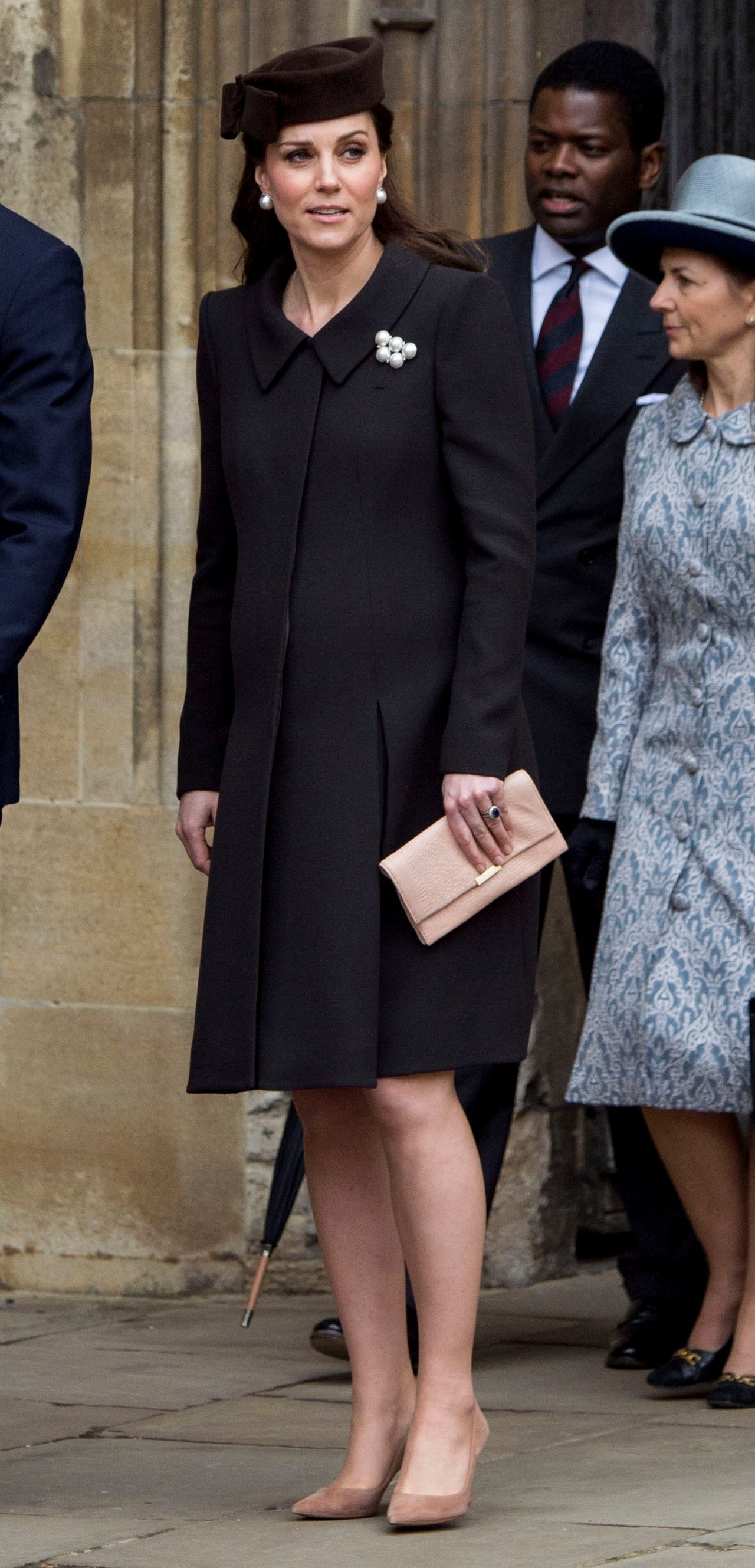 Kate Middleton - Easter Service in Windsor, England 04/01/2018