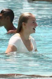 Sophie Turner In Bikini At The Delano Hotel Pool In Miami