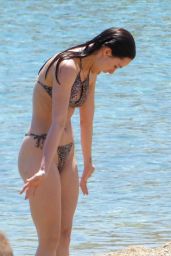 Aurora Ramazotti In A Leopard Print Bikini 06 06 2019 CelebMafia