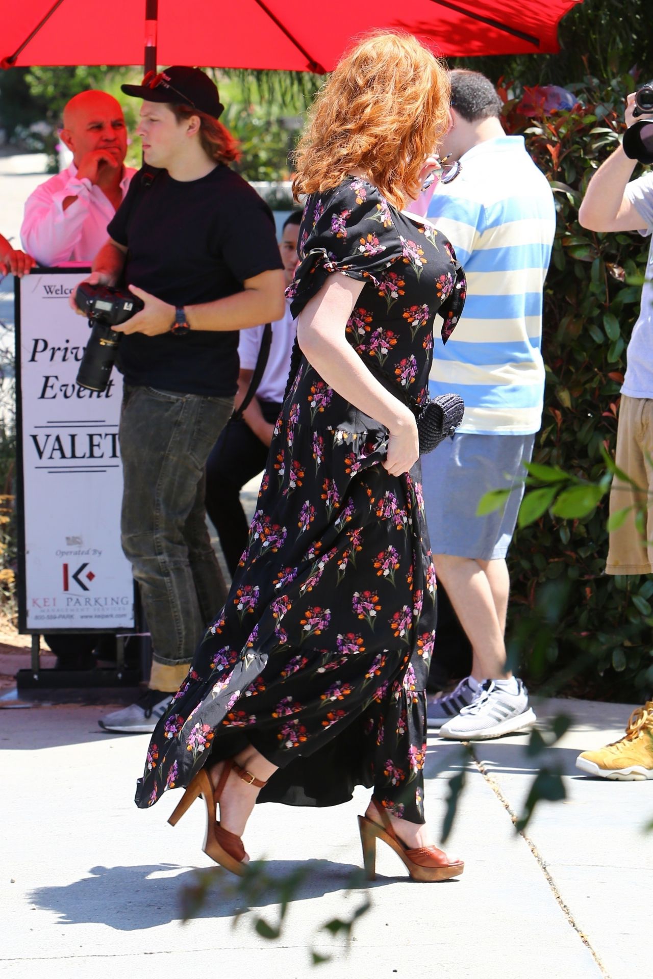 Christina Hendricks InStyle S Day Of Indulgence Party In Brentwood