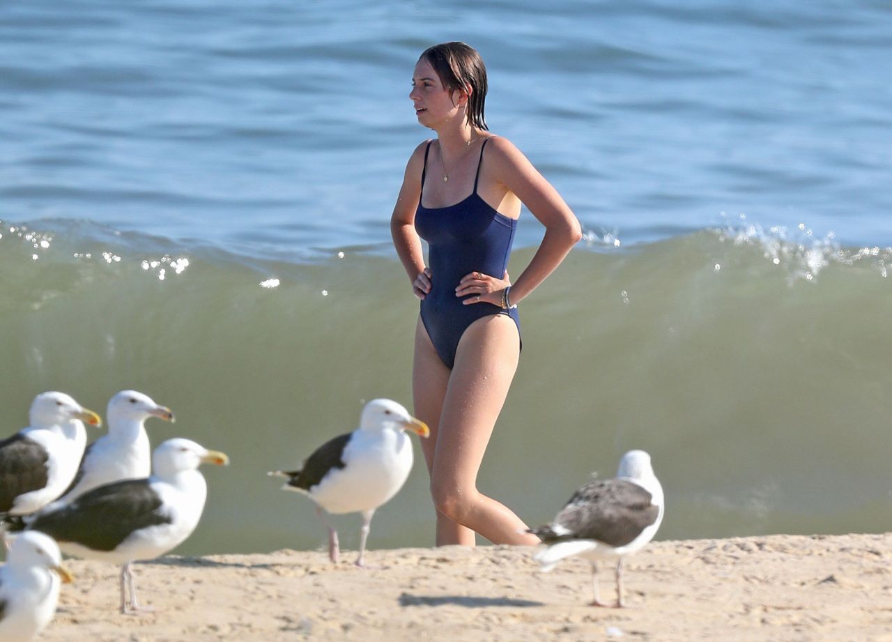 Maya Hawke In A Swimsuit Beach In The Hamptons 07 23 2020 CelebMafia