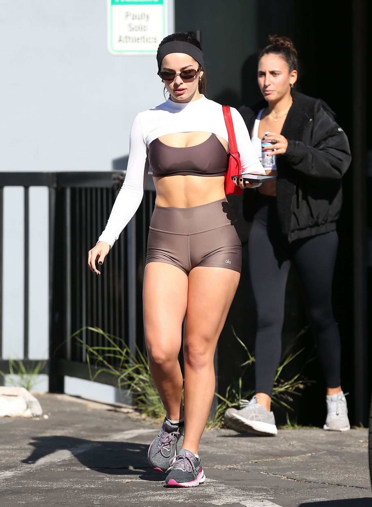 Addison Rae In Workout Outfit In Los Angeles 11 05 2022 CelebMafia