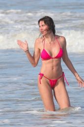 Luciana Gimenez In A Bikini At Praia Trancoso Beach In Bahia