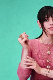 Jenna Ortega Dior Rose Des Vents Campaign September Photos