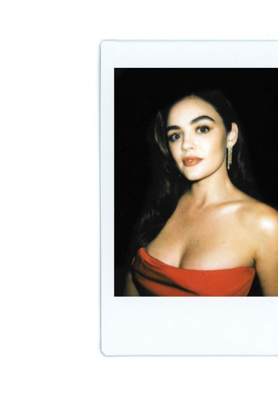 Lucy Hale Harpers Bazaar Baby Baby Gala Polaroids November