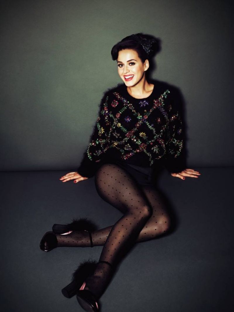Katy Perry in GLAMOUR UK Magazine - December 2013 * CelebMaf