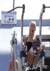 Aisleyne Horgan-Wallace Baywatch Work out in Los Angeles