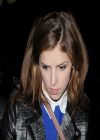 Anna Kendrick Street Style  - at Shoreditch House in London