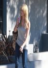 Ashley Greene in Jeans - O&A in Los Angeles