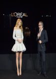Blake Lively Sexy Leggs - Presentation Announcing Her as the New L