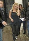 Britney Spears in Leather, London 2013