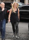 Britney Spears in Leather, London 2013