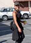 Christina Milian in Keather and a Tight Tank Top, at 