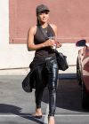 Christina Milian in Keather and a Tight Tank Top, at 