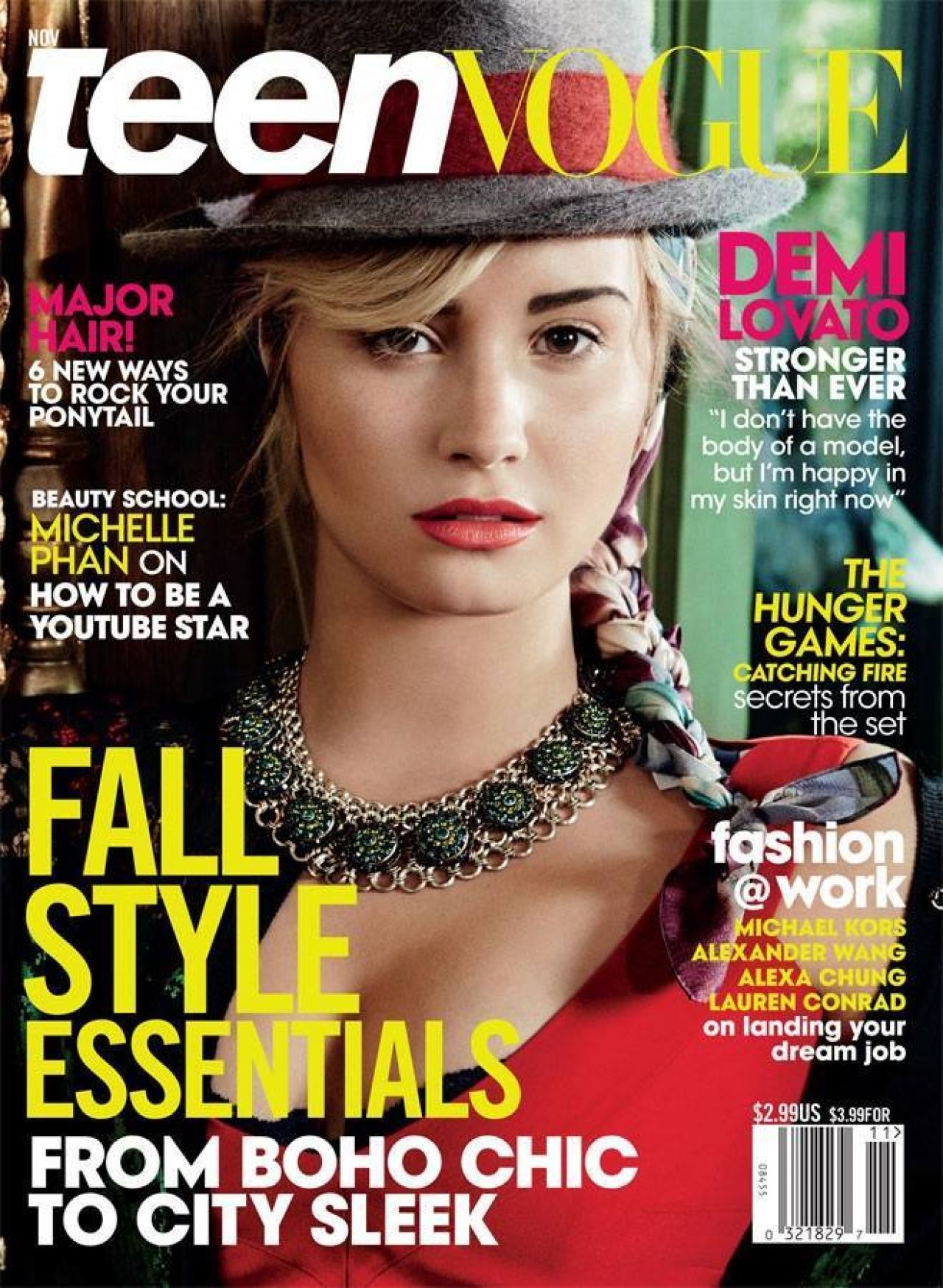 Elle Fanning Covers Teen Vogue October 2015