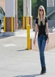 Emma Roberts Street Style  - Running Errands in Weho
