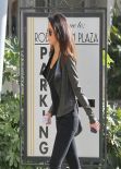 Emmanuelle Chriqui Street Style - Out and about in Beverly Hills
