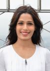 Freida Pinto Plan International Event at The Empire State Building in New York City