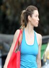 Jessica Biel Spotted Shooting Scenes for Her Latest Movie in Los Angeles