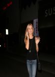 Joanna Krupa Street Style - Outside Hakkasan Restaurant in Beverly Hills