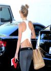 Julianne Hough Street Style - Leaving the Gym in Los Angeles