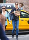 Katie Holmes Wears Jeans in New York City