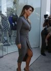 Kim Kardashian Busty in a dress, at Dash boutique in West Hollywood, Los Angeles