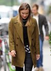 Olivia Wilde Street Style - Caught in a Rain Shower, New York City