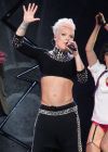 Pink Performing Live at Staples Center in Los Angeles