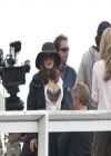 Salma Hayek - on the Set of HOW TO MAKE LOVE LIKE AN ENGLISHMAN in Los Angeles