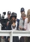 Salma Hayek - on the Set of HOW TO MAKE LOVE LIKE AN ENGLISHMAN in Los Angeles
