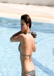 Selena Gomez in a Bikini - Miami - October 2013