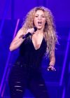 Shakira at the T-Mobil Public Promo Concert in Bryant Park, New York City