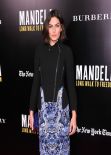  Alyssa Miller on Red Carpet – MANDELA: LONG WALK TO FREEDOM Movie Screening in New York City