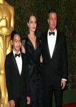 Angelina Jolie Attends 2013 Governors Awards in Hollywood