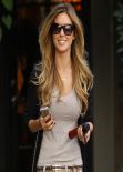 Audrina Patridge Street Style - Leaving Andy Lecompte Salon in Los Angeles