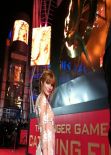 Bella Thorne on Red Carpet - THE HUNGER GAMES: CATCHING FIRE Premiere in Los Angeles