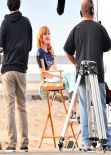 Bella Thorne - On the Set of a Commercial